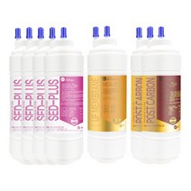 코웨이 P-220L 1년세트 정수기필터호환 프리미엄플러스 8인치 단방향 (UF), 없음