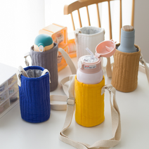 드링크백 텀블러백 에코 커피 음료 물병 보틀 파우치 보온 보냉 캐리어 테이크아웃, 그레이