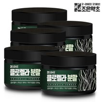 굿허브 클로렐라 분말 200g x 5, 단품
