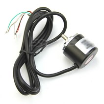 새로운 인코더 600 P / R 5V-24V 증분 로터리 AB 2 상 6mm 샤프트 + 커플 링, 기본