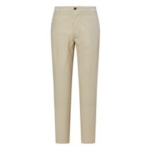 [헤지스 남성] [[23SS]] HZPA3B363I2 베이지 여름 경량 가먼트다잉 크롭 팬츠