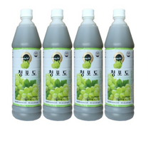 청포도 원액 835ml *4, 4개