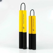 쌍절곤 무술 태권도 연습용 쿵푸 훈련용 고급 성인용, 싱글 로프(아동용) (100g)