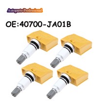 타이어공기압센서 4개/몫 315MHZ TPMS 타이어 압력 센서 닛산 Pathfinder Altima Frontier M35 M45 FX35 QX, 한개옵션0