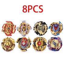 탑스 세트 발사대 Beyblade Toys With Starter and Arena Bayblade 금속 신 버스트 Bey Blade Blades, [30] SZTL-8PCS-10