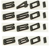 자동차 엠블럼 ABS 숫자 글자 단어 트렁크 배지 BMW 6 시리즈 620i 630i 640i 650i 660i 680i 매트 블랙, 6.680i