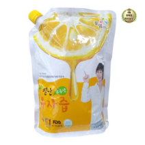 꽃샘 별난 유자즙, 1kg, 1개