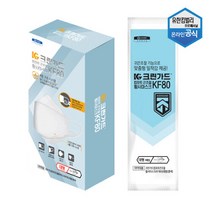 크린가드 컴포트 끈조절 황사마스크 KF80 대형 20매 44321, 단품없음, free