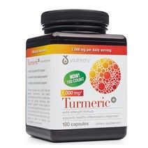 유씨어리 터메릭 강황 커큐민 1 000mg 180정 (캡슐) youtheory Turmeric 1 000 mg. 180 Capsules, 1개