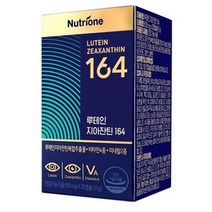 Nutrione 루테인 지아잔틴 164 500mg X 30캡슐 루테인효능 눈실핏줄터짐, 단품, 단품