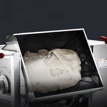 밀가루 반죽 기계 국수 업소용 스텐 면반죽기계, 고급형[5kg-2200W-스텐-동선 모터], 25L