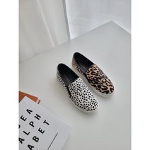 [성수수제화] 리얼송치 레오파드 슬립온 - 2col