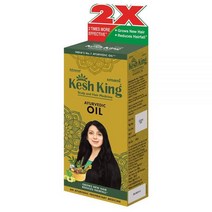케쉬 킹 허브 - 모발 성장을 위한 아유르베딕 헤어 오일 100ml, 1