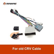 TOPSOURCE2 Din 차량 안드로이드 라디오 16 핀 케이블 ISO 닛산 폭스바겐 도요타 현대 기아 포드 전원, Honda old CRV