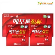 종근당건강 헤모론 철분제 60캡슐, 2개, 500mg