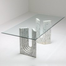 투명테이블 강화 유리 아크릴 거실 현대 서비스 석회화 및 커피 식탁 천연 대리석 도매 사용, 1.WHITE