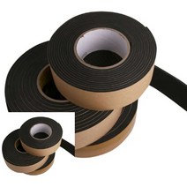 TYDL EVA 단면 스폰지테이프 흑색 폭 30MM 두께선택, 두께3mm