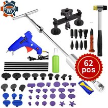자동차 문콕 덴트 찌그러짐 복구 auto paintless dent repair kits car body dent puller full set 우박 손상 제거 도구 도어 제거, 세트 1-9pcs