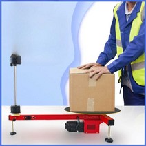 자동 랩핑기 랩포장기 회전 돌림판 반자동 파렛트, (40cm 턴테이블) 전동 단일