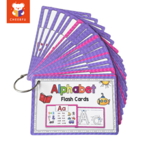 Phonics CVC Words 26 영어 알파벳 문자 파닉스 플래시 카드 아이들 몬테소리 학습 영어 학습 카드 아기 교육용 장난감, 26 cards