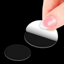 다기능 양면 접착 테이프 강력한 투명 방수 이동식 재사용 가능한 나노 마운팅 테이프, CHINA, round, 20pcs, round