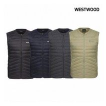 웨스트우드(WESTWOOD) [웨스트우드] 이월 초초초특가 70% 남성 패딩 라운드 베스트 WL4MCVT629DSWJ