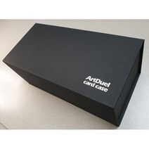 탑로더 보관함 포켓몬카드 정리함 포카 수납함 유희왕카드 박스 팩 덱 홀더 자석 스톡케이스, 블랙, 1개