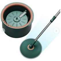 에코너-T4 스핀워시 막대 물걸레 자동 물걸레 무동력 청소기, 그린