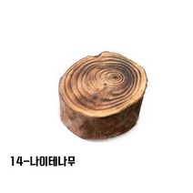 [대원P&P] 나무공예 천연조각 만들기 꾸미기 12-나이테 13-타원나이테 14-나이테, 1봉