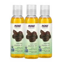 나우 푸드 호호바오일 100퍼센트 퓨어 모이스처라이징 오일 118ml 3팩