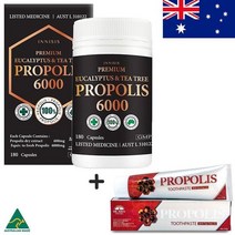 호주 시니케어 고함량 프로폴리스 6000mg 180정