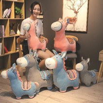BUZZLE 러블리 당나귀 조랑말 봉제 인형 3종 25-65cm, 3번, 50cm