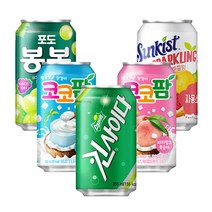킨사이다/봉봉/코코팜 340ml X 24캔, 10.자몽소다(New) 355ml X 24캔