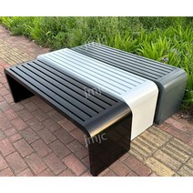 핑크야외벤치 조립식 등받이 공원의자 대기실 대합실, 1.5mx40cmx45cm
