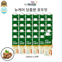 현명한 혈당관리 대상웰라이프 뉴케어 당플랜 호두맛 200ml 30팩, 호두맛 200ml X 30팩 X 1박스