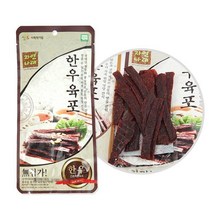 [자연나래] 한우육포 60g x 4팩, 상세 설명 참조