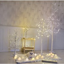 USB 자작나무 LED 무드등 120cm, 단품