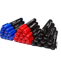 타이어펜 마커펜 2pcs 영구 마커 펜 파인 포인트 방수 잉크 얇은 펜촉 블랙 블루 레드 2mm 컬러, 03 2pcs  red ink