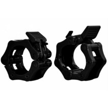 5cm 바벨 칼라 올림픽 사이즈 클램프 웨이트리프팅 프로 크로스핏 트레이닝을 위해 퀵 릴리스 됨 블랙 한 쌍168974