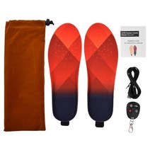 발열깔창 충전식 usb 온열 방한 깔창남녀공용 USB 전기 발열 깔창 발 보온 패드 보온용 야외 스포츠 겨