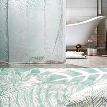 건식 욕실인테리어 디자인 샤워커튼 욕실샤워커텐, 종류_지오화이트, 상세페이지 참조