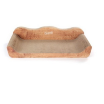 가또 우디 킹소파 고양이 스크래쳐 65cm, 혼합색상, 1개