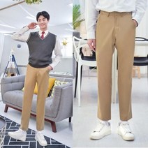 파이브데이남자 6XL) (허리조절) 교복바지 (SS 베이지 스판