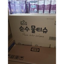 행운드림 순수물티슈 캡형 100매, 15개, 100개입