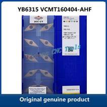 터닝 툴 ZCC CT YB6315 VCMT160404-AHF 카바이드 인서트 선삭 공구 선반 커터 CNC, [01] YB6315