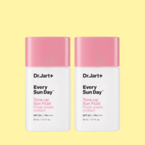 닥터자르트 선크림 에브리 데이 톤업 선 플루이드 30ml 1+1 SPF50+ PA++++, ESA0114G0