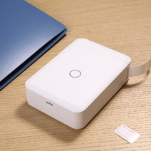 아이노비아 무선 블루투스 라벨프린터 NIIMBOT D110, 화이트, 1개