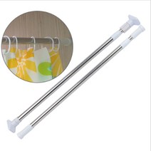 규즈몰 벽봉 커튼봉 욕조 펜션 욕실봉 가림막 행거 공간분리, 제품선택, 원형 110~200cm