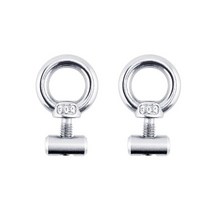 2pcs m4 리프팅 ​​ 너트 패스너 프론트 텐트 스토퍼 트랙 마운트 타이 다운 아일렛 레일 트랙 나사 보트 rv caravan camper awning