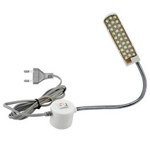 이동식 작업대 목공 휴대용 재봉틀 led 라이트 102030led 마그네틱 마운팅베이스 구즈넥 작업 램프 선반 드릴 프레스, 110v 미국 플러그, 디밍이 가능한 30LED